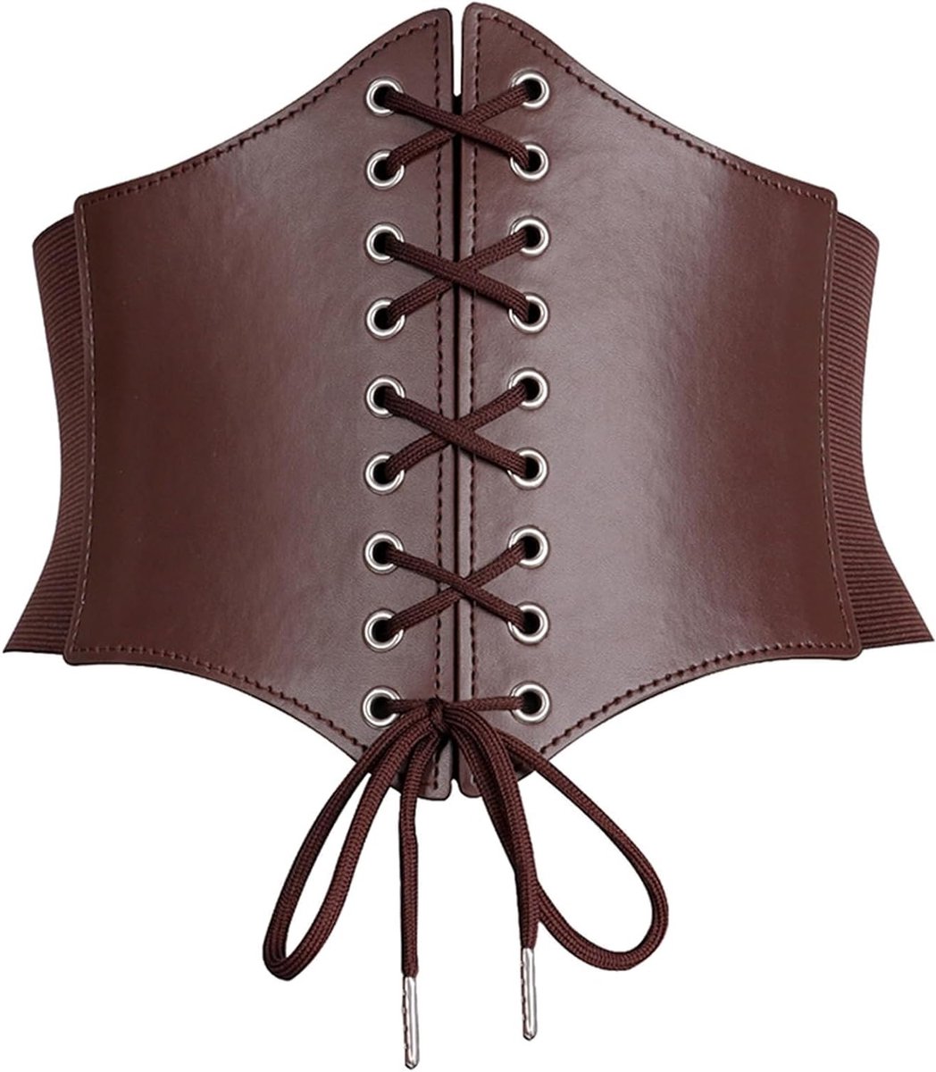 Elegante Onderbust Corset Gordel voor Vrouwen, Perfect voor Halloween en Feestjes, Taille Accentuerende Waspie Gordels