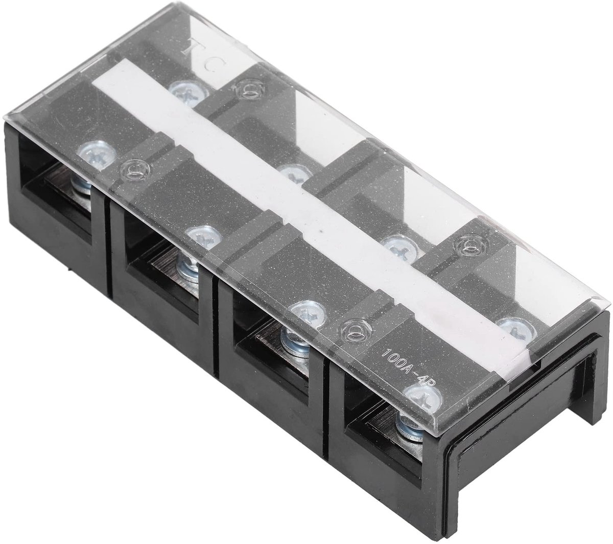 aladdien - Schroef Terminal Strip - Elektrische Aansluitklemmen - Dual Row - Geïsoleerde Terminal Block - 8 Punten - Voor Auto-installaties - AC600V..