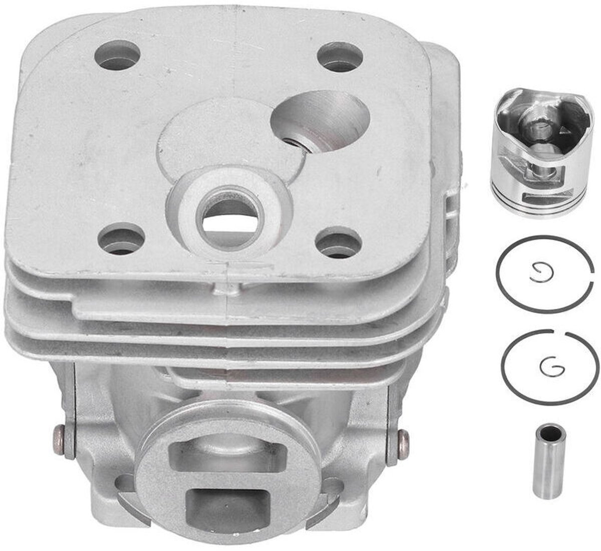 Cilinderzuigerkit, 50 mm cilinderzuiger vervangingsonderdelen, geschikt voor Husqvarna 372XP 372 365 X-TORQ kettingzagen.
