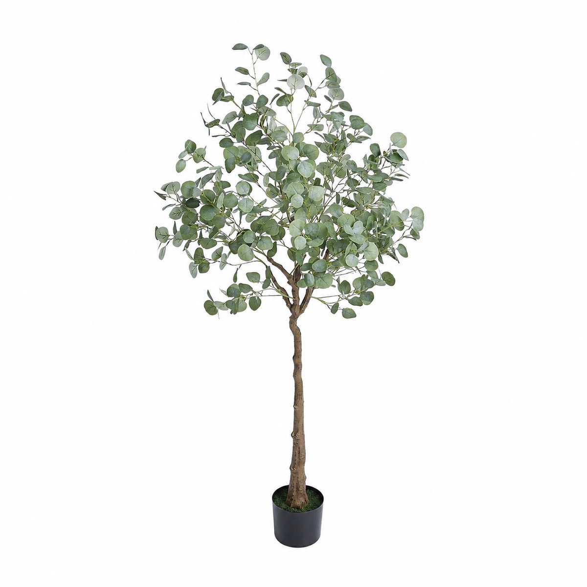 Sello! kunst olijfboom – kunstplant – nep plant – levensecht – flexibele ontwerp – duurzaam – onderhoudsvriendelijk – 180cm groen