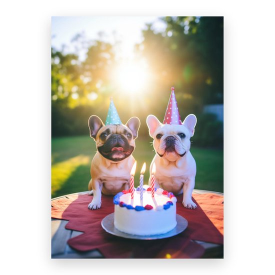 French Bulldog Verjaardagskalender - Hartverwarmende Momenten Maand na Maand - Ideaal voor Bulldog Fans