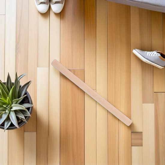 Vervangende Houten Steel - Handgreep Tuingereedschap - Tuinonderhoud - Ergonomische Ronde Grip - 505 cm - Lichtbruin van Merkloos	 — afbeelding 3