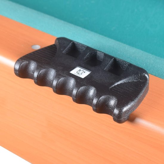 Keu Houder - Pool Accessoire - Biljart Spel - Stabiele Zware Basis - 5 Keuen - Zwart — afbeelding 4
