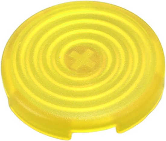 Knopdoppen Arcade - Drukknop afdekking - Gaming personaliseren - Mat oppervlak - 12 stuks - Geel — afbeelding 4