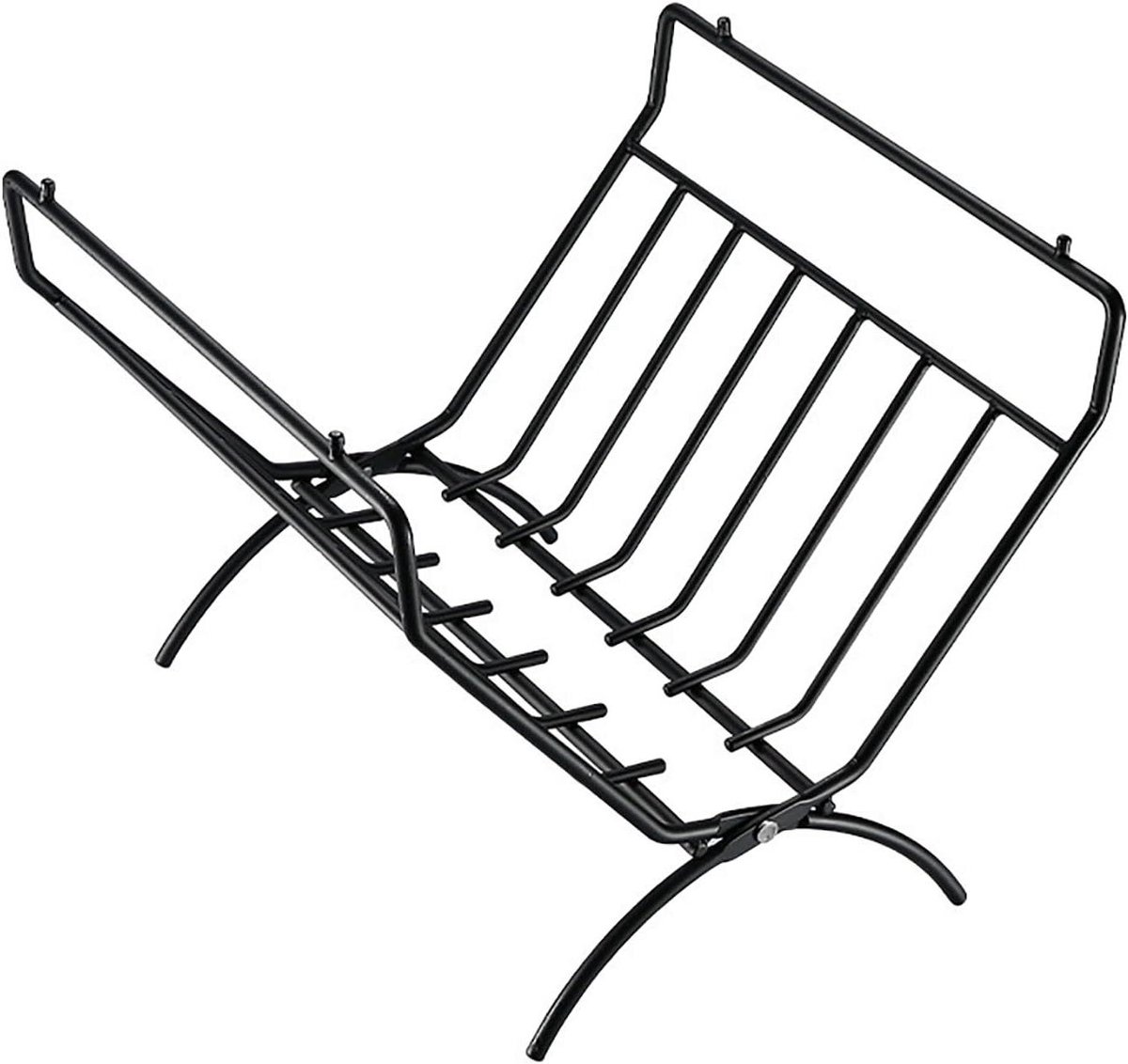 Houtrek - Brandhout opslag - Haardhout bewaren - Verbeterde luchtcirculatie - 36x35x31 cm - Groen
