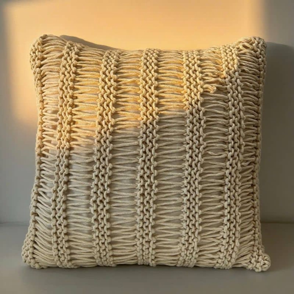 Macramé sierkussen Sol - 4shine