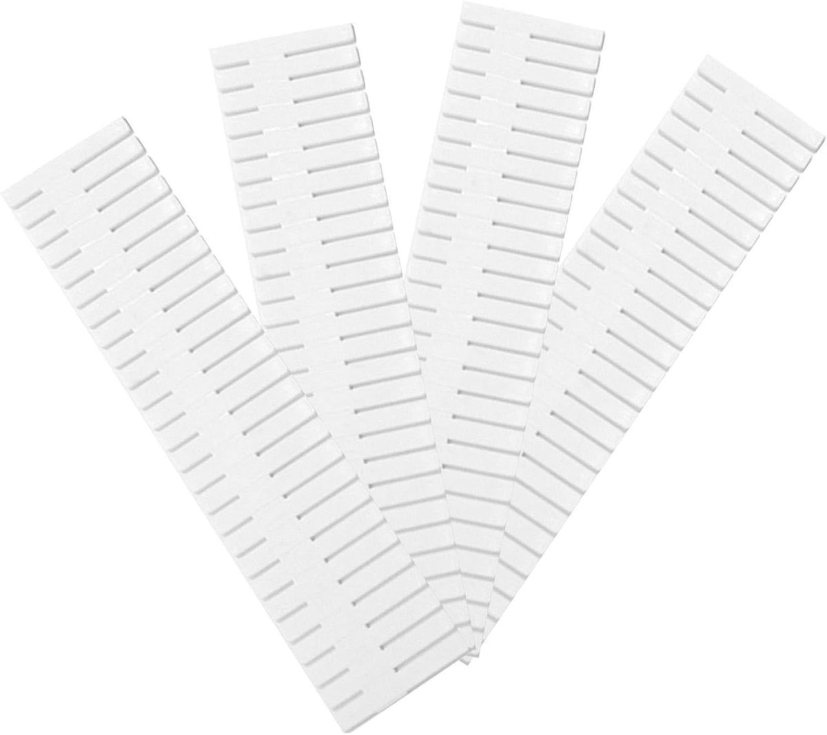 Lade Verdelers - Opbergers Organizer - Laden Ordenen - Verstelbaar Op Maat - 4 Stuks 37cm - Wit