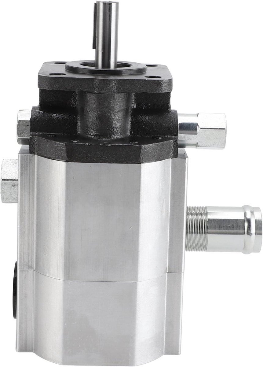 Houtkloofpomp - Hydraulische pomp - Efficiënt Hout Kloven - Krachtige Tweetraps Pomp - 16 GPM - Zilver