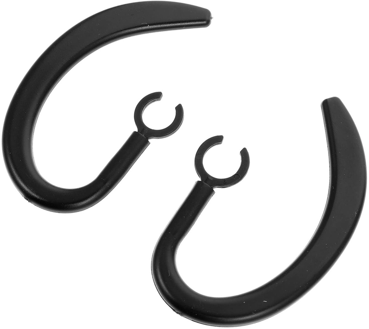aladdien - Oorhaak voor hoofdtelefoon - Sport clips - Rotatie - Rubberen materiaal - Geschikt voor sporthoofdtelefoons - Zwart