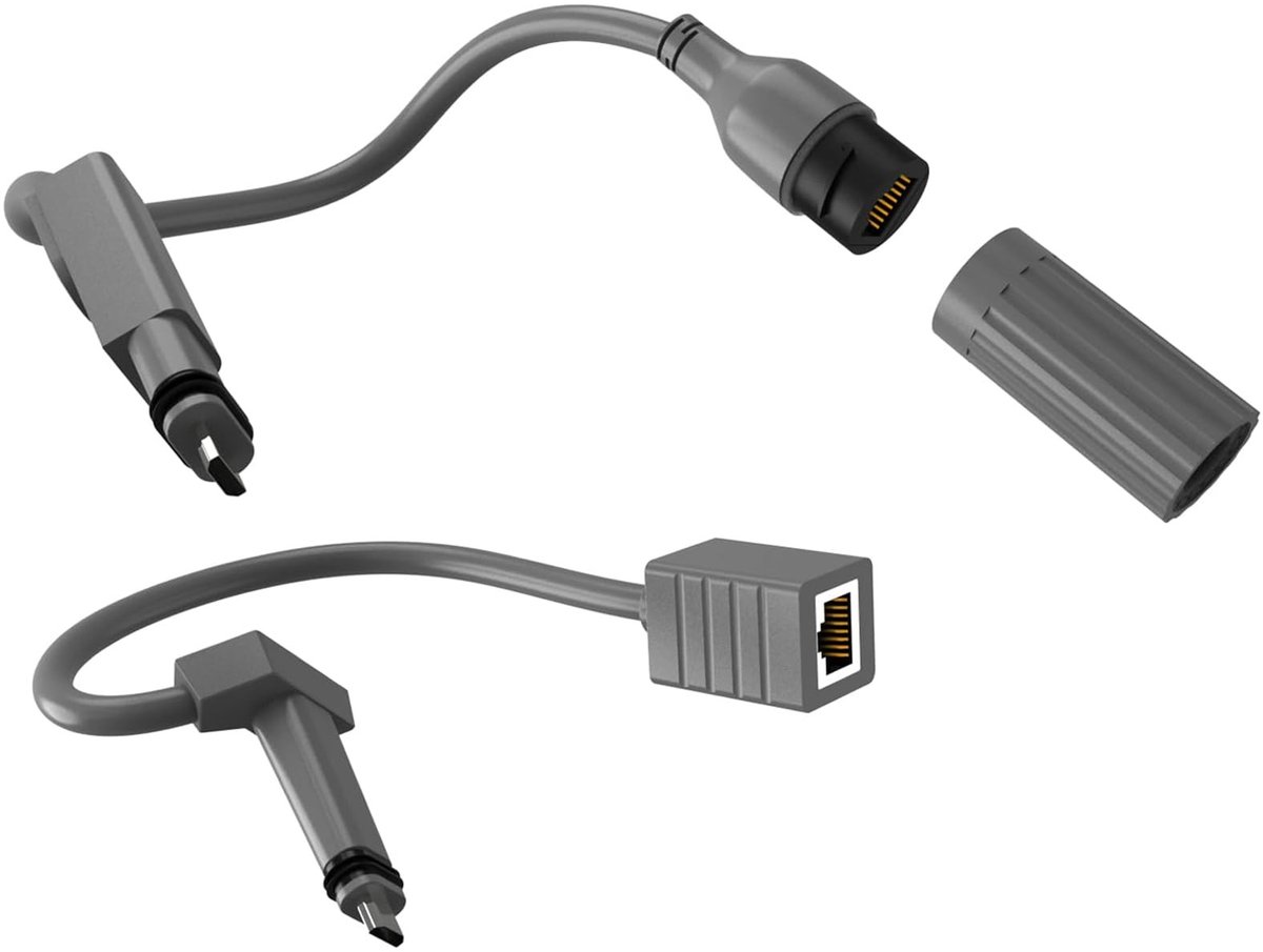 ONF3 - RJ45 Adapterkabel - Hoge snelheid - Ideaal voor internetverbinding - 1200Mbps - Uitbreidingsadapter - Geschikt voor satellietschotel - El...
