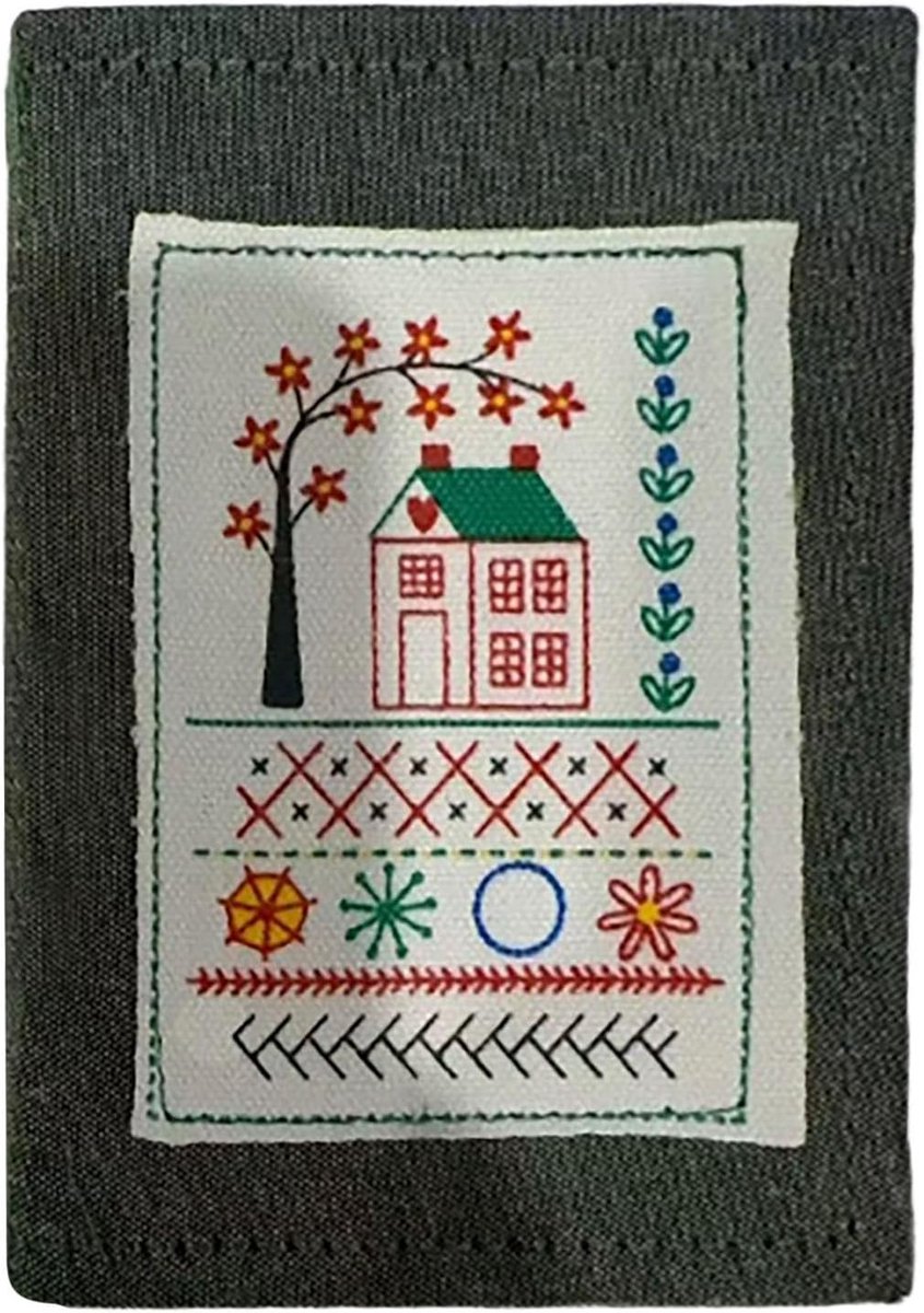 Doe-het-zelf borduurboek, doe-het-zelf borduurpatronenset, borduurset voor volwassenen, doe-het-zelf borduurboek, borduurstekenboek met 86/128 naaittips voor beginners, uniek handgemaakt borduurcadeau