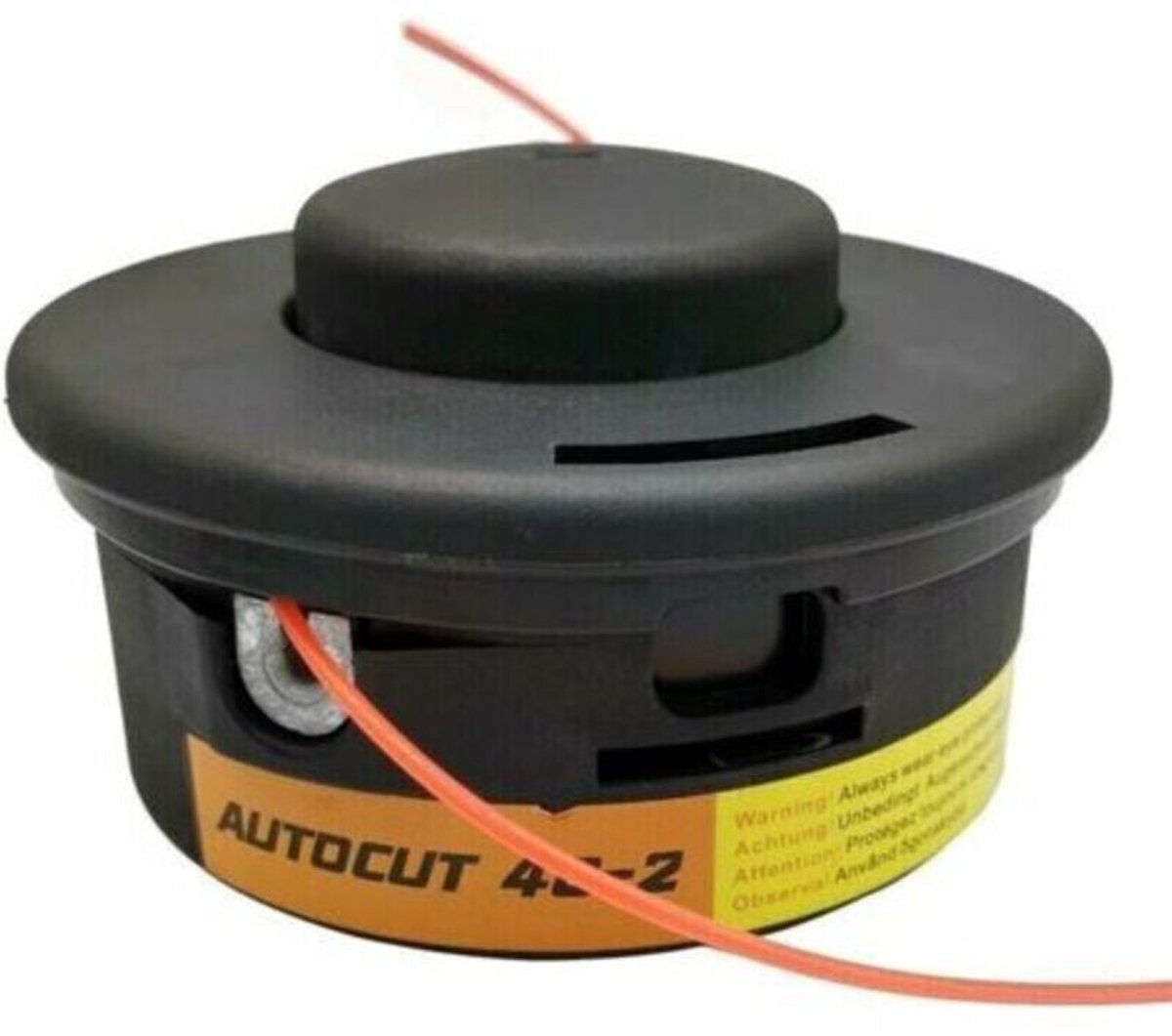 Externe snijkop geschikt voor Stihl Autocut 40 2 FS160 FS220 FS280 FS350 FS400 FS460 FS480 bosmaaiers, M12 x 1,5 mm linkse schroefdraad.