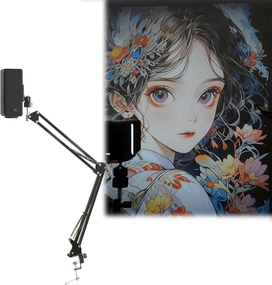 Tekening Projector - Schets Tafel - Artistiek Creëren - HD Beeldvorming - A3 tot 200cm - Zwart