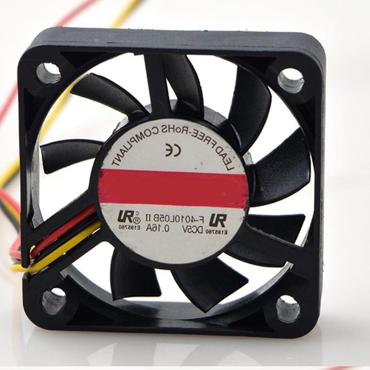 Ventilator - Koeler - Laptop Koeling - Ultra Dun - 40x40x10mm - Zwart