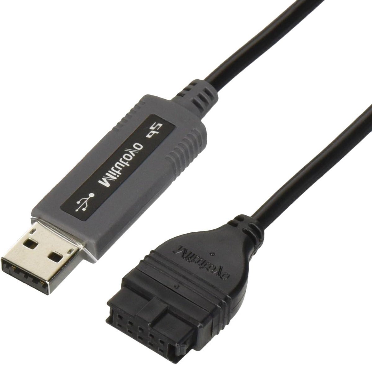 USB Directe Kabel - Meetgegevens Kabel - Data Overzetten - Plug and Play - 10-pins - Zwart