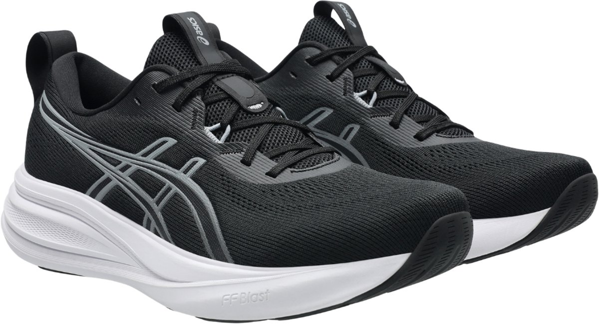 ASICS Gel Pulse 17 Heren - Hardloopschoen Zwart Maat 42 thumbnail 4