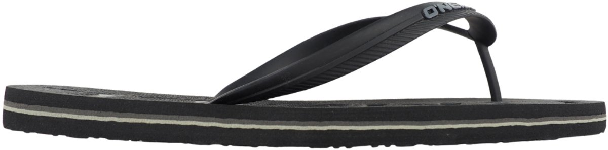 Merkloze Heren Slippers Zwart