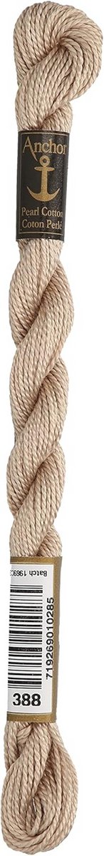 Anchor parelgaren dikte 5 4585000-00388 marmer borduurgaren, 100% katoen, 5 g strengen