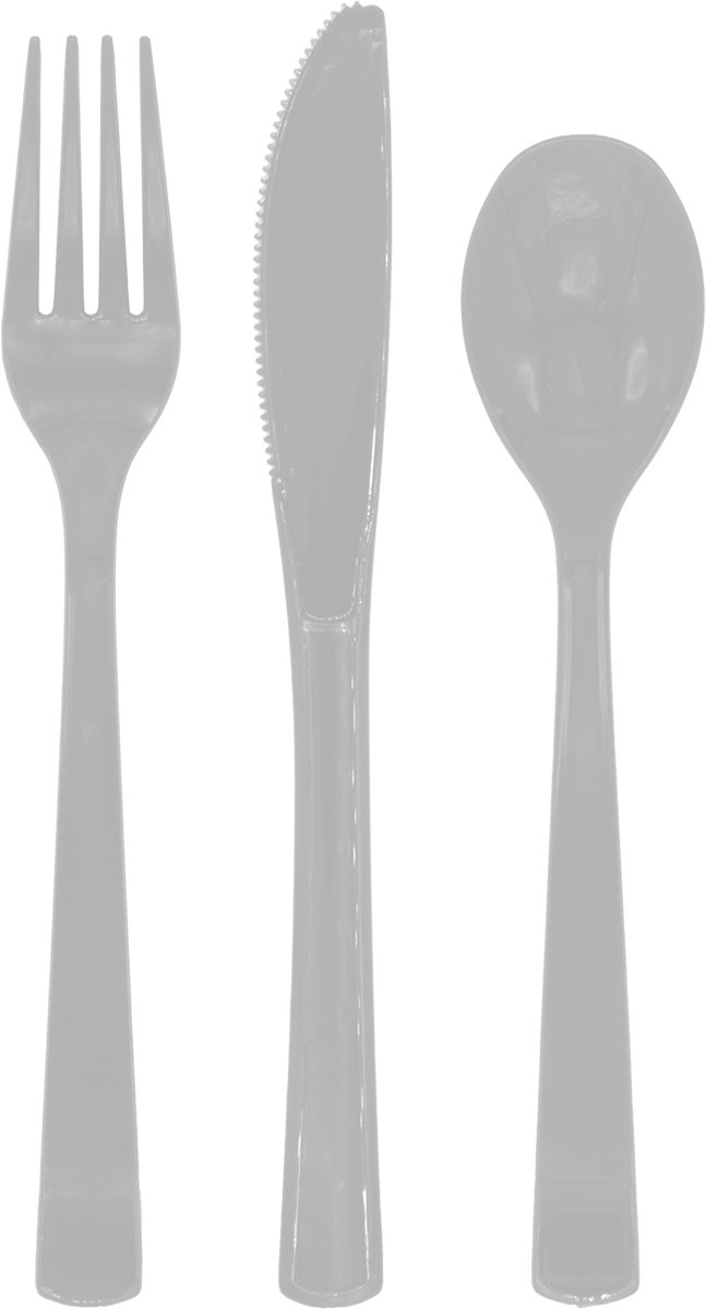 Herbruikbaar bestek - 18st zilver