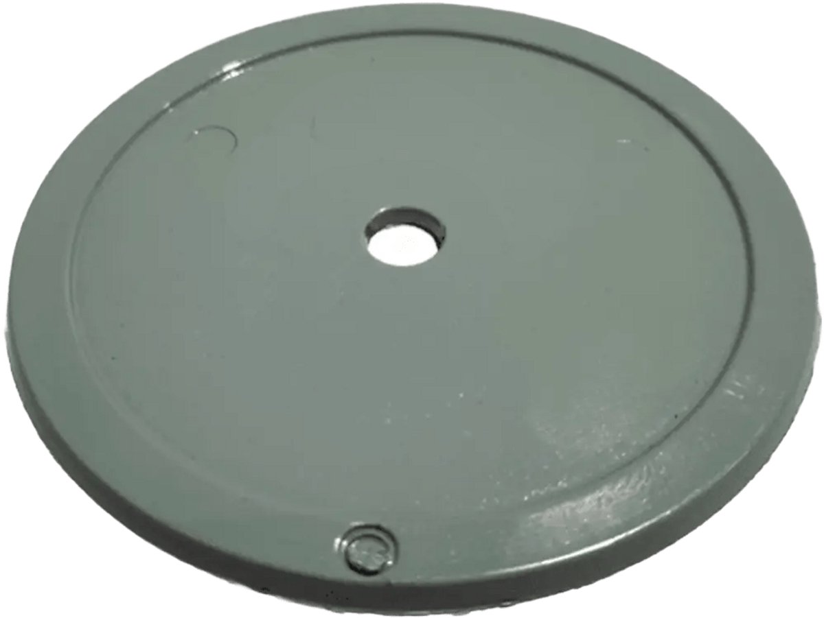 dob wandplaat Blauw Ral 6034