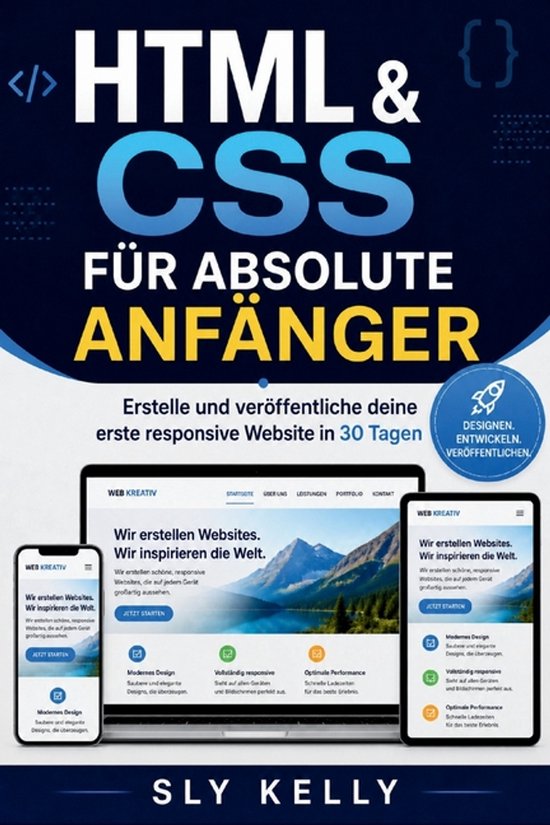 HTML & CSS Für Absolute Anfänger - cover