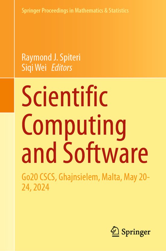 Springer Proceedings in Mathematics & Statistics535- Scienti ... - cover