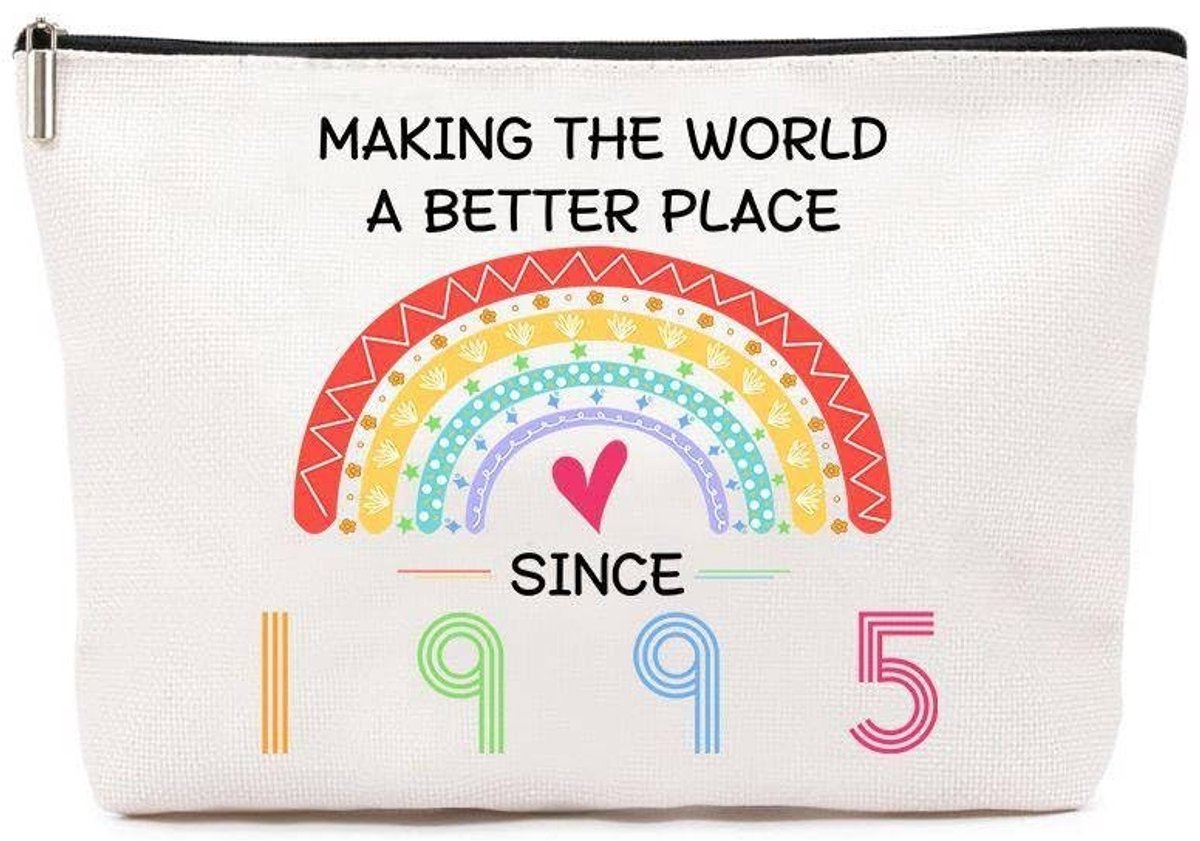 aladdien - Make-up Tas - Verjaardagscadeau - Multicolor - Mooi en Praktisch - Geschikt voor Vrouwen - 30ste Verjaardagscadeau