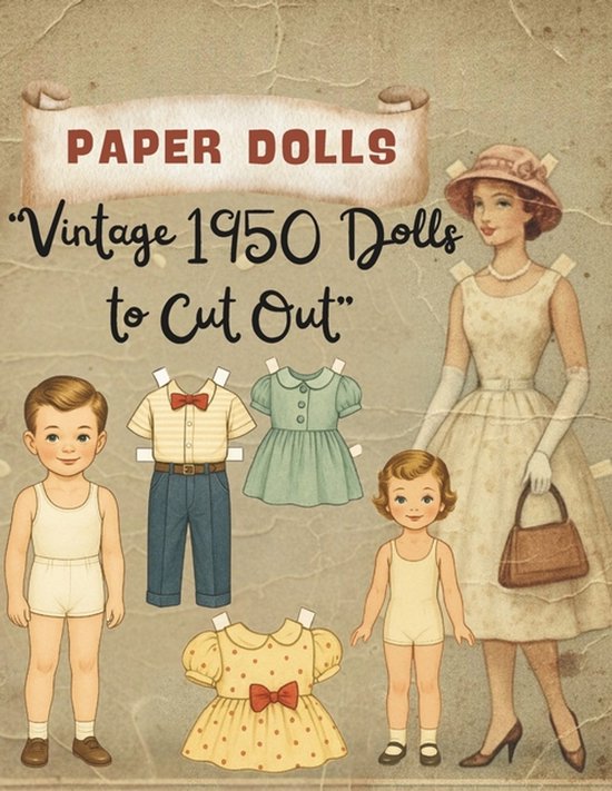 Vintage Papel Dolls Cozy Claudia Studio- Vintage Paper Dolls - cover