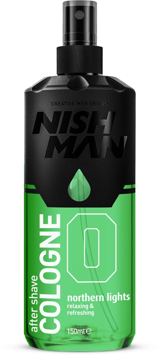 Nishman Northern Lights Aftershave Cologne 150 ml - Verfrissende Barber Cologne