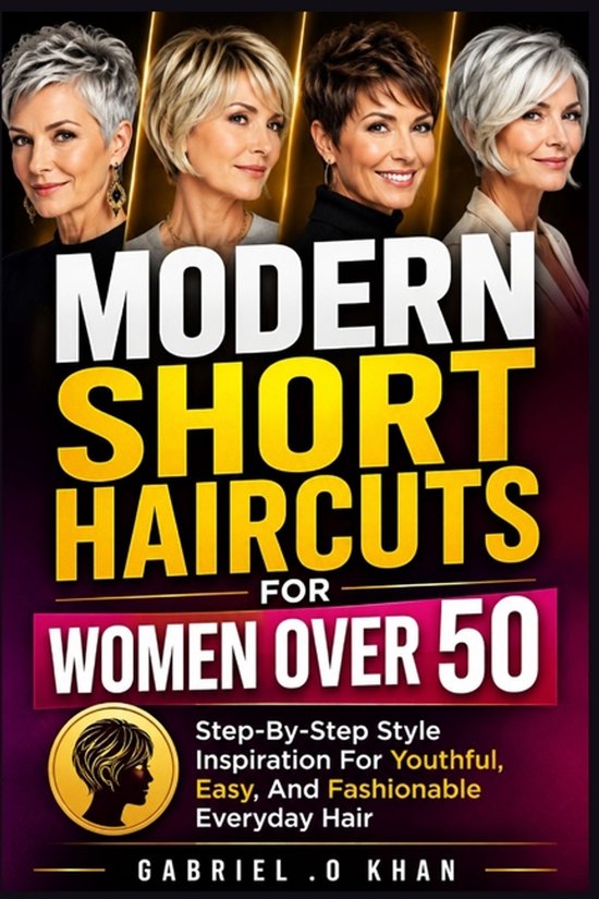 Modern Short Haircuts For Women Over 50 - cover