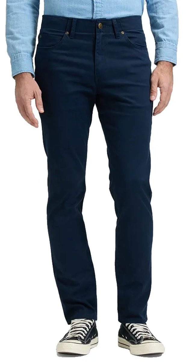 Lee Extreme Motion Slim Fit Broek 40 32 Man Marineblauw
