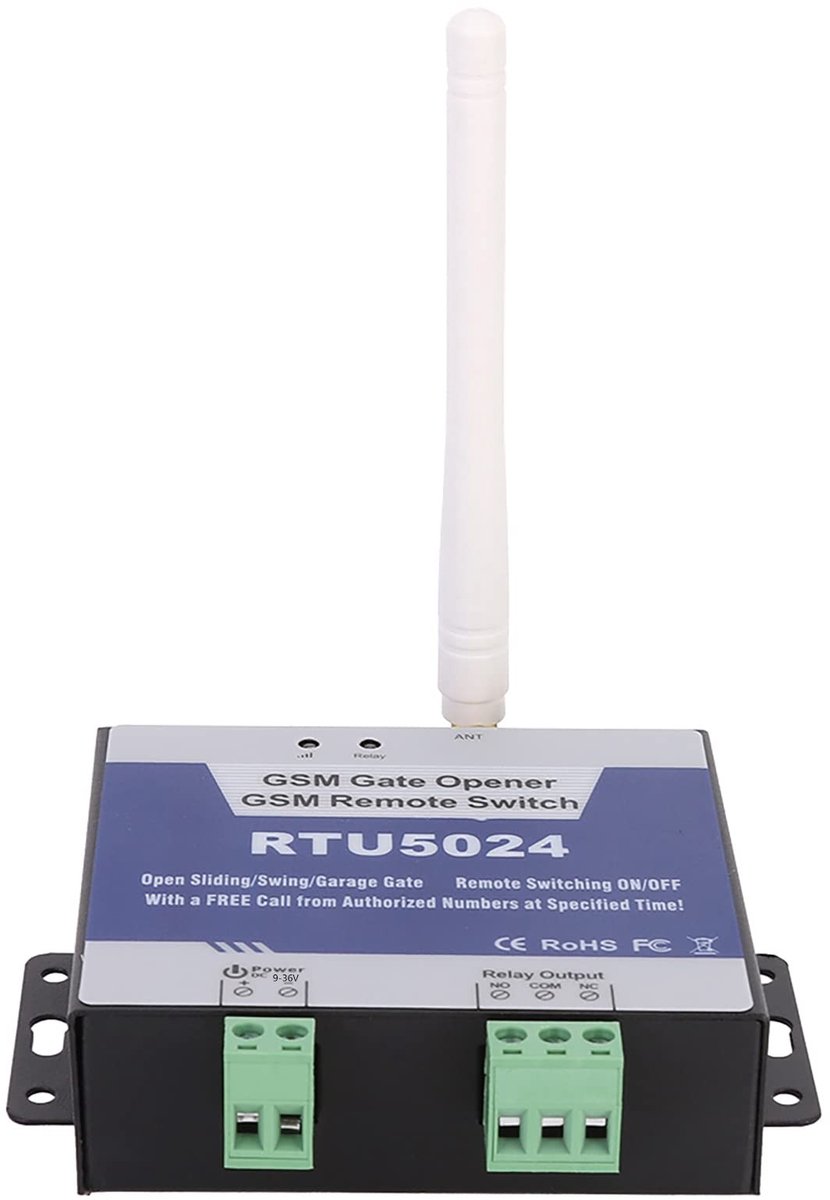 SPHProducts - GSM Poortopener Kit - Draadloze Remote Control - Geschikt voor Deuren en Rolluiken - Upgrade - Eenvoudige installatie - Veiligheidssystee...