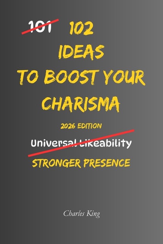 102- 102 Ideas To Boost Your Charisma - cover