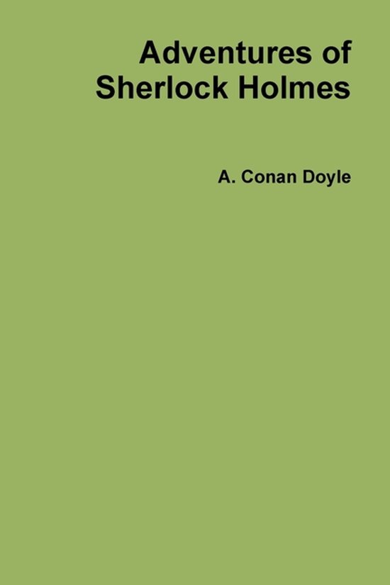 Adventures of Sherlock Holmes - cover