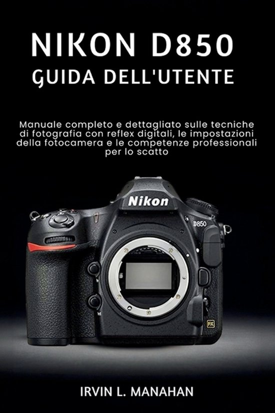 Nikon D850 Guida Dell'utente - cover