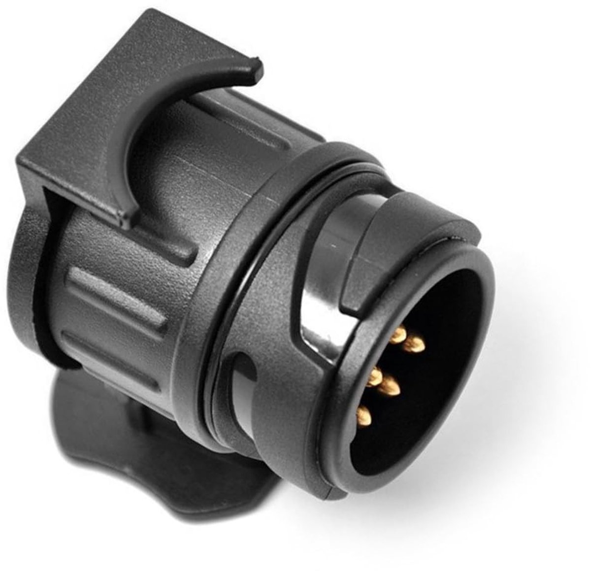 aladdien - 13 tot 7-polige stekker adapter - Aanhangeraansluiting - Duurzaam en waterdicht - 12 V trekhaak - Bescherming vrouwelijke aansluitingen -...