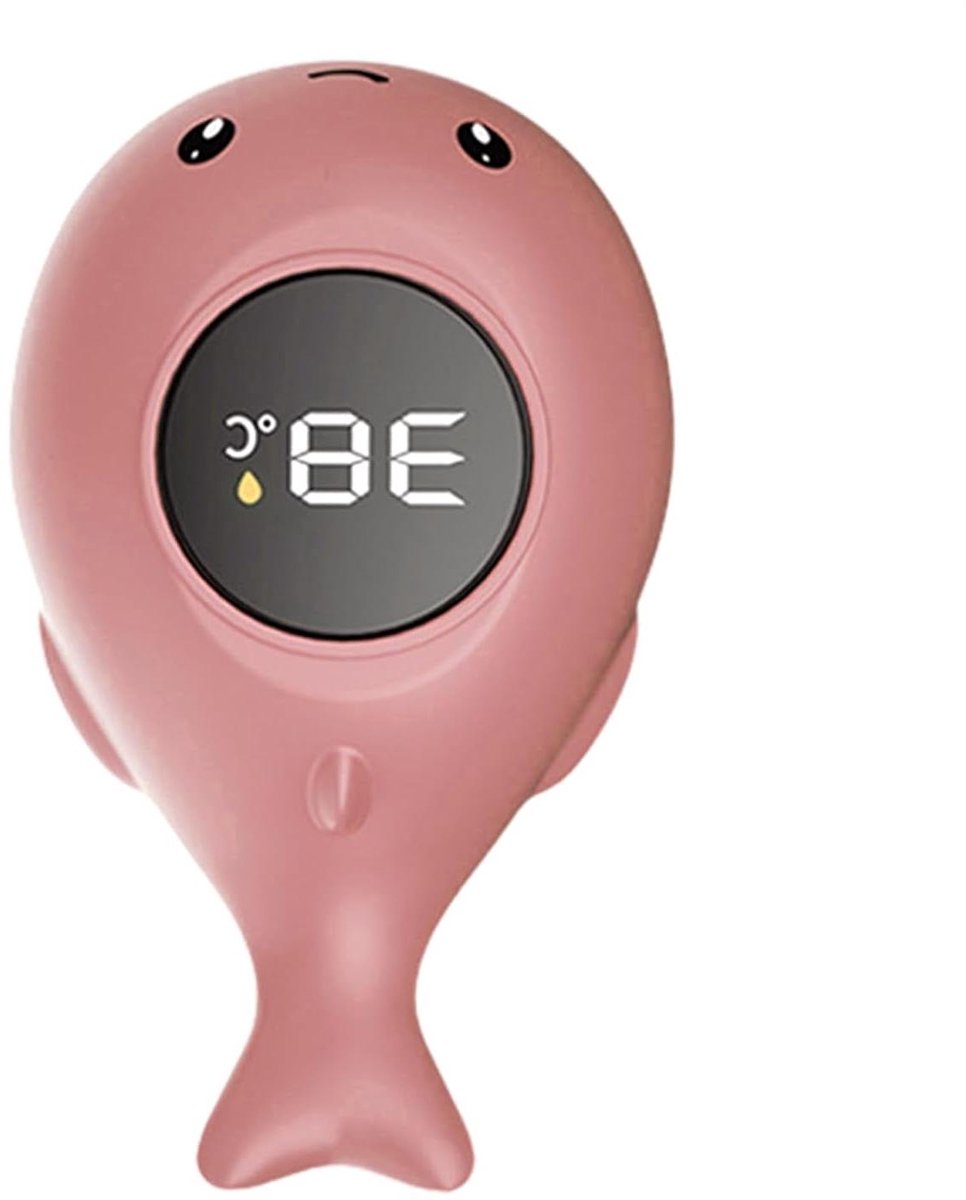 Babybadthermometer - Bad speelgoed - Veilig badderen - Duidelijke kleuraanduiding - 85 x 5 cm - Roze