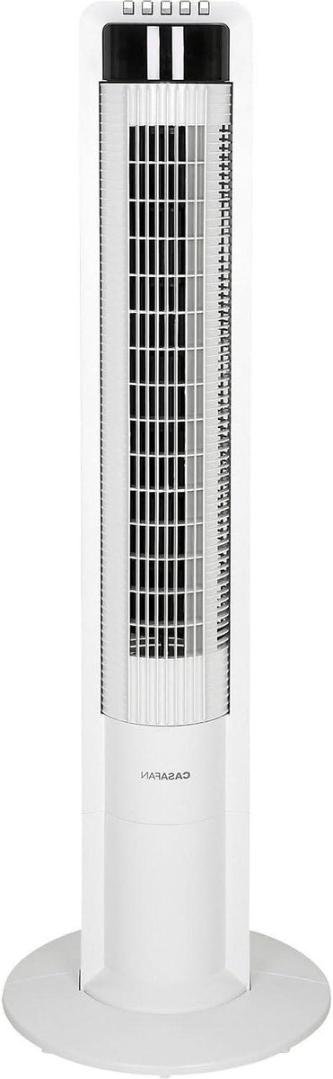Staande ventilator - Torenventilator - Verkoeling thuis - Energiezuinige motor - 108 cm hoog - Wit