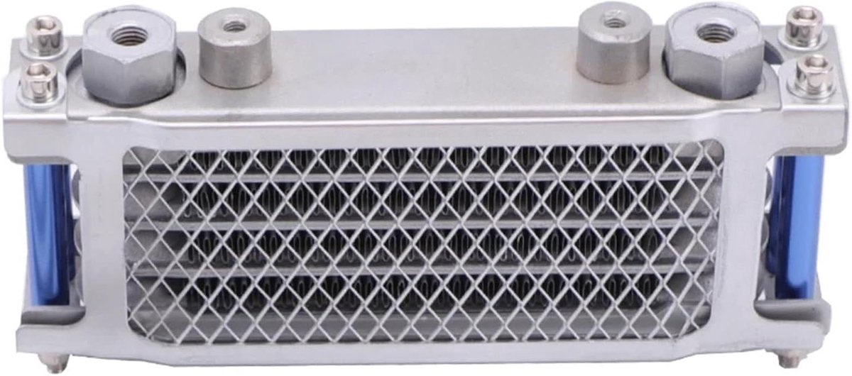 Motor Oliekoeler - Koelingset - Motor Temperatuur - Universele Montage - 50-140cc - Blauw