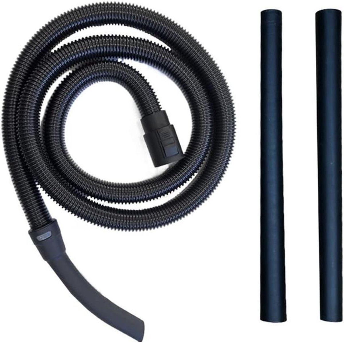Stofzuiger Verlengkoker - Zuigbuis Set - Schoonmaken Huis - Verbeterde Zuigefficiëntie - 45 cm - Zwart