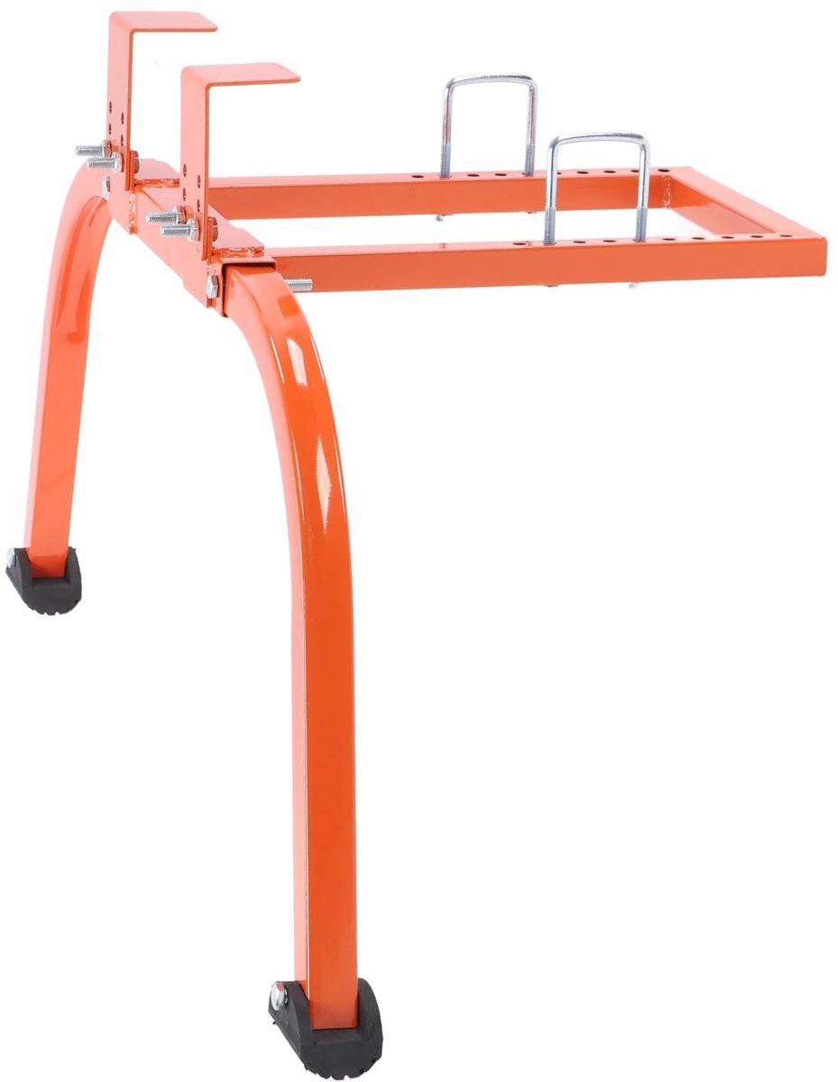 aladdien - Stabilisator voor ladder - Verstelbare handgreep - Premium stabiliteit - Oranje - Ideaal voor lak - Verlengaccessoires voor ladders - Ges...