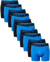 Vinnie-G Boxershorts - 10 stuks - Black Blue / Blue - Maat L - Heren Onderbroeken - Geen irritante Labels - Katoen heren ondergoed