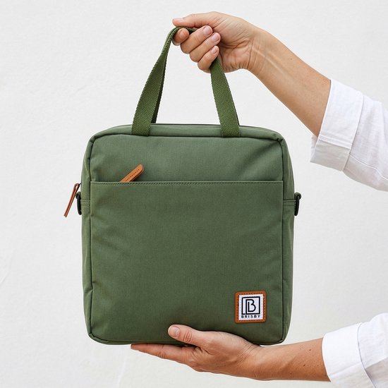 Brisby 4 Laags Geïsoleerde Koeltas - Lunchtas 7 liter - Groen van Brisby — afbeelding 2