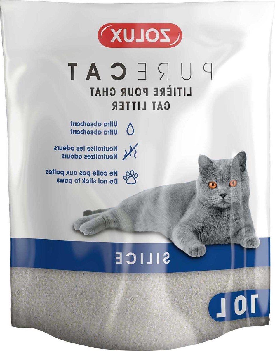 Kattenbakvulling Silica - Kristal Korrels - Frisse Kattenbak - Vocht Absorberend - 10 Liter - Transparant