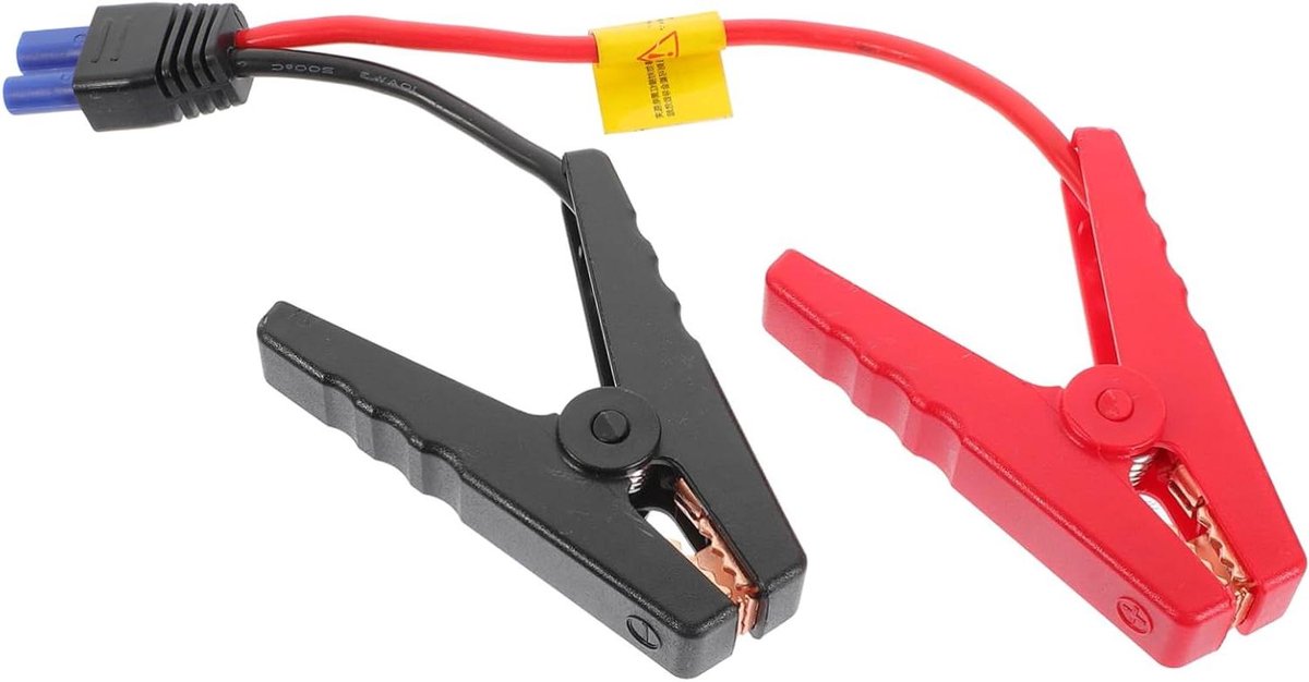 Startkabel Auto - Booster Kabels - Motor Starten - Sterke Krokodillenklem - 300A - Zwart