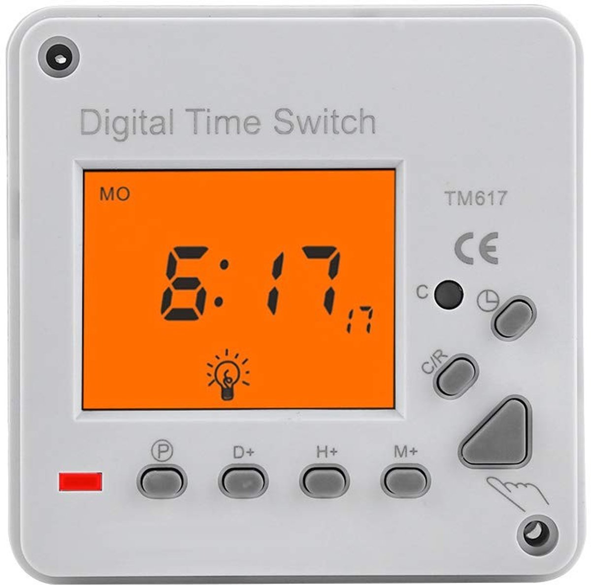 aladdien - Digitale Tijdschakelaar - Programmeerbaar - Slimme Timer - 220V - Huishoudelijke Apparaten - 7 Dagen - 168 Uur