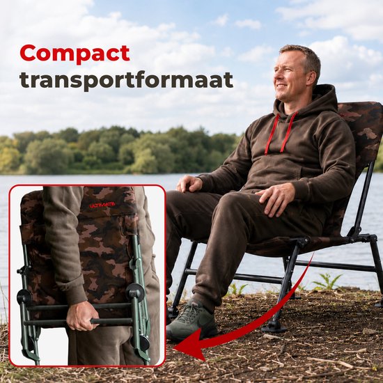 Ultimate COM4 Session Chair Camo - Karperstoel van Ultimate — afbeelding 3