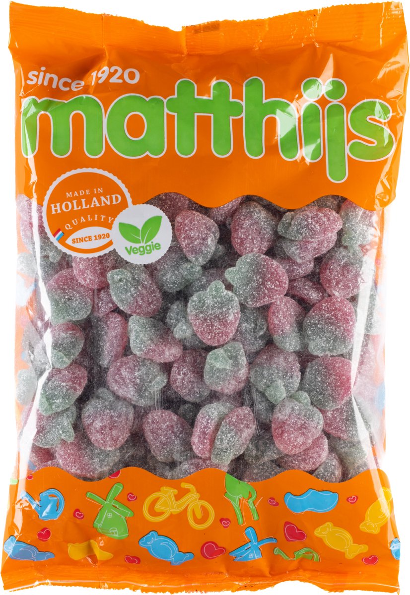Matthijs Zure Aardbeitjes 1Kg
