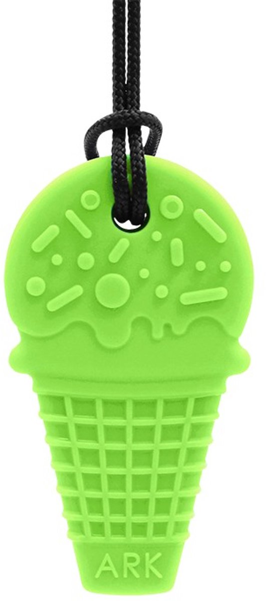 ARK Therapeutic kauwsieraad ijsje limegroen XT - sensorisch speelgoed.