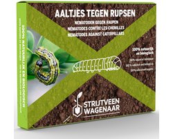 Aaltjes tegen Rupsen 10m² - Steinernema Carpocapsae - Nematoden tegen Rupsen - Rupsen bestrijden - Afweermiddelen buiten